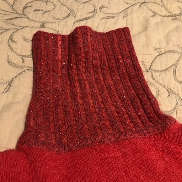 Angora wool blend women’ turtleneck sweater - Picture 6 of 6